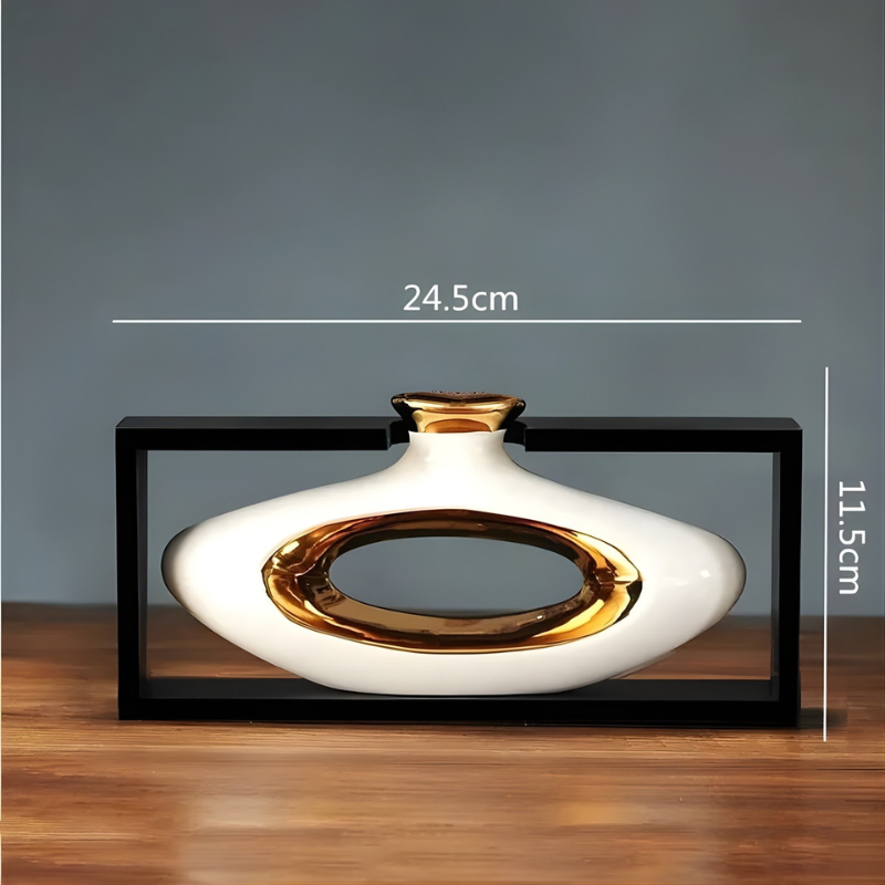 Keramikvase „Elegance Frame“