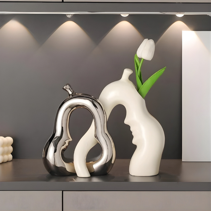 Keramikvasen-Set „Pear Harmony“