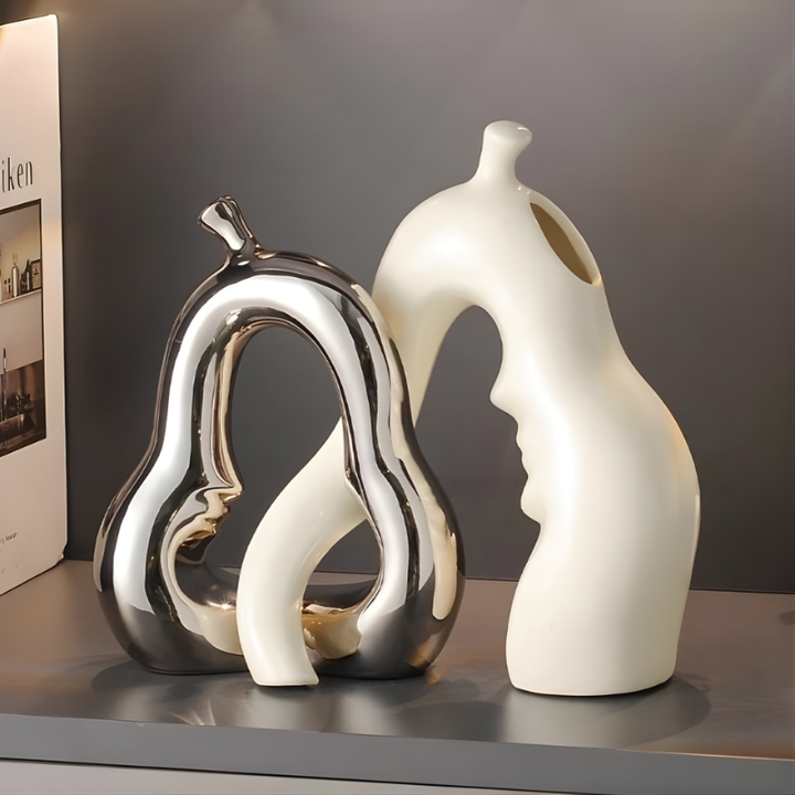 Keramikvasen-Set „Pear Harmony“