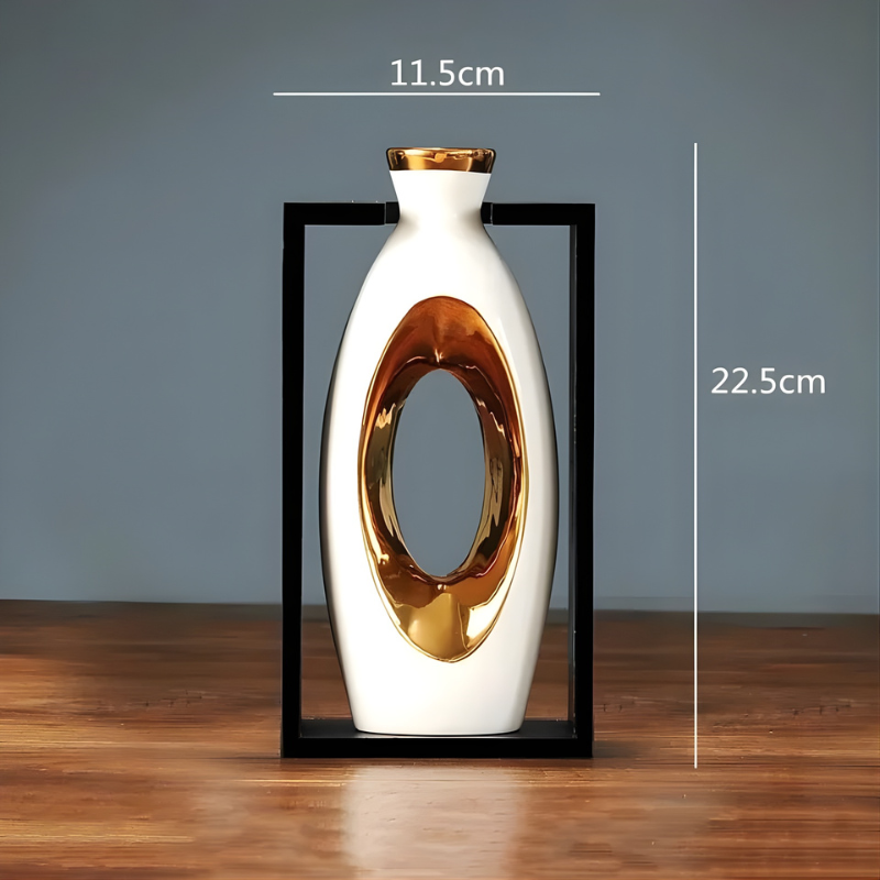 Keramikvase „Elegance Frame“