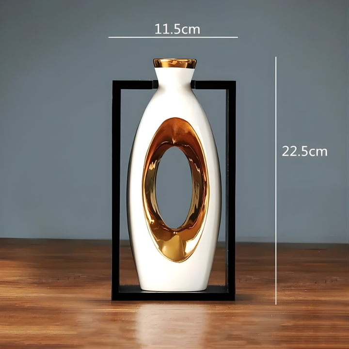 Keramikvase „Elegance Frame“