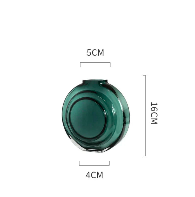 Kreative Glasvasen im nordischen Design