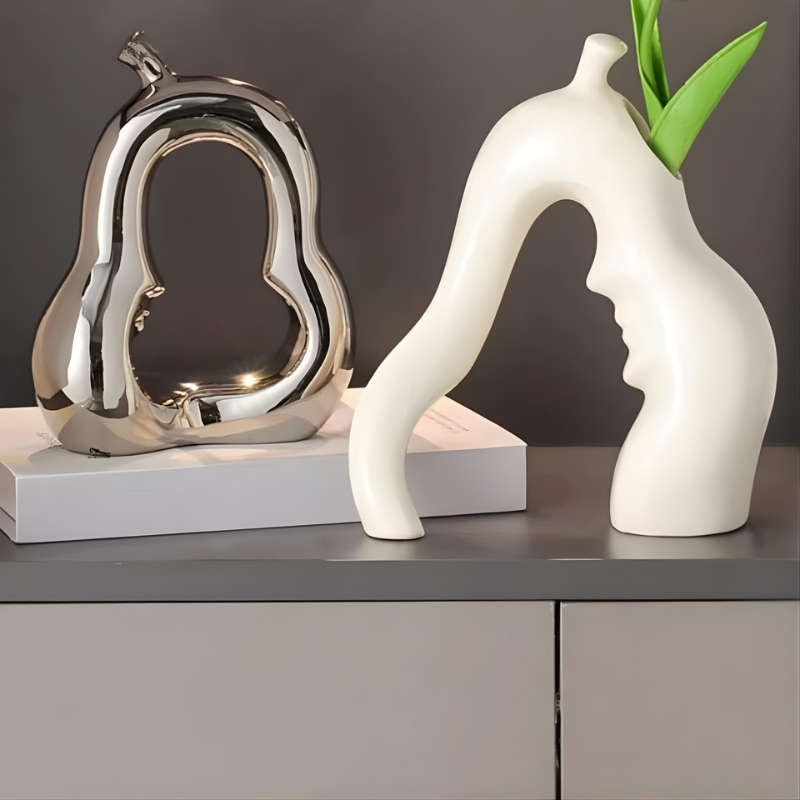 Keramikvasen-Set „Pear Harmony“