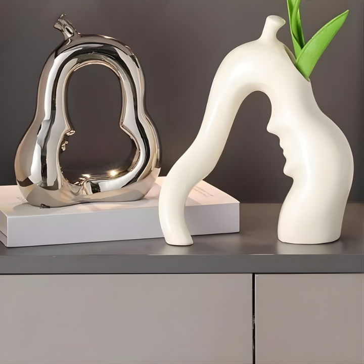 Keramikvasen-Set „Pear Harmony“