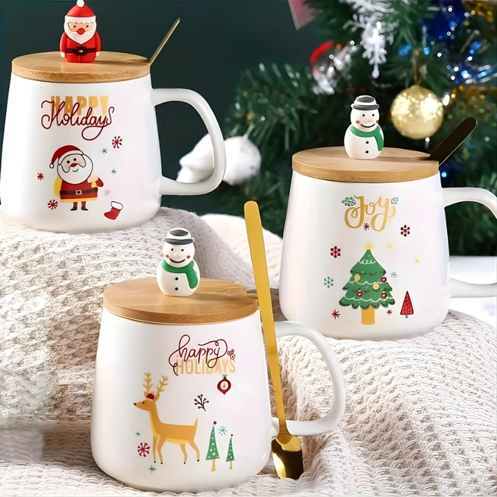 Festliche Weihnachtstasse