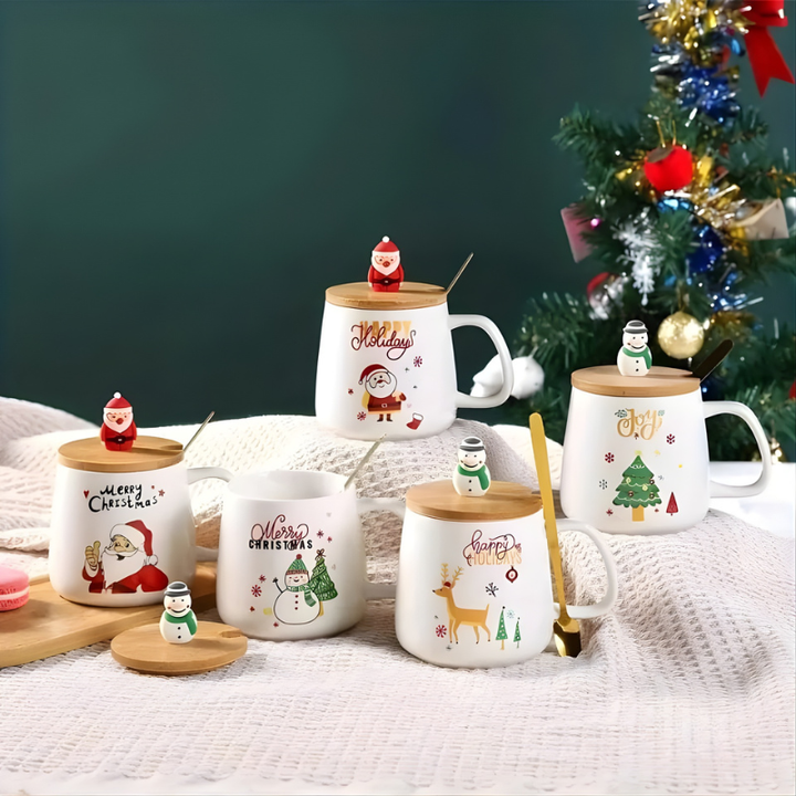 Festliche Weihnachtstasse