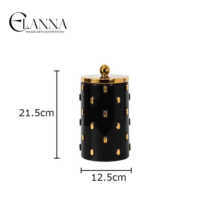 Vase "Noir Luxe"