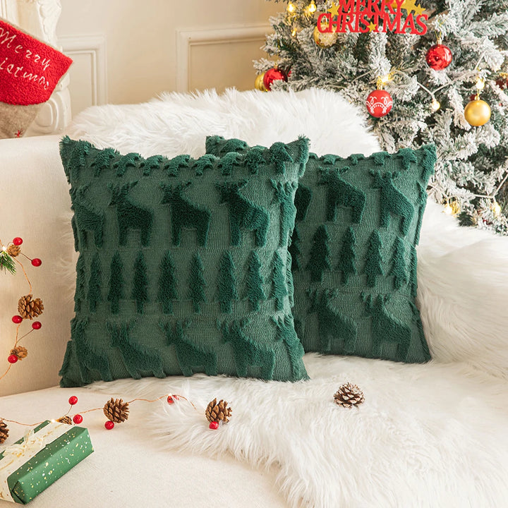 Weihnachtliche Kissenbezüge „Cozy Noel“