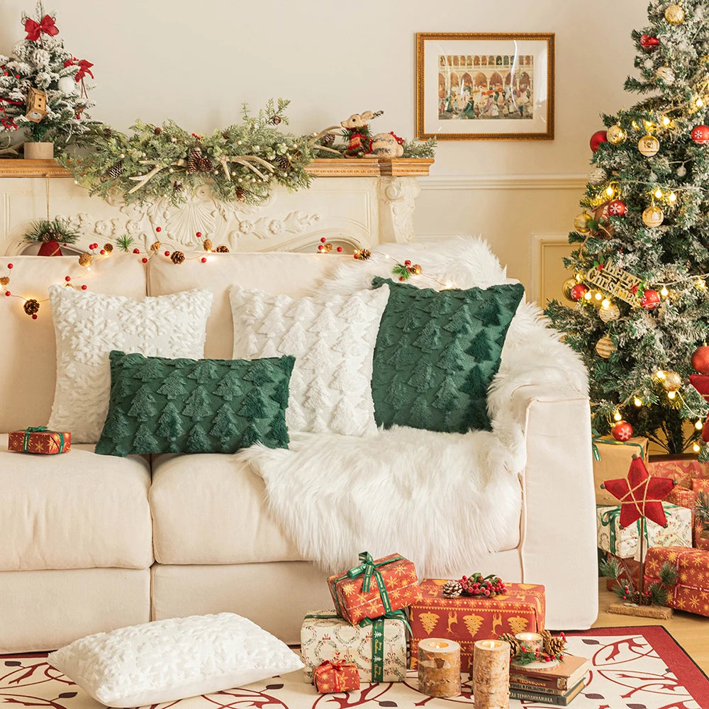 Weihnachtliche Kissenbezüge „Cozy Noel“
