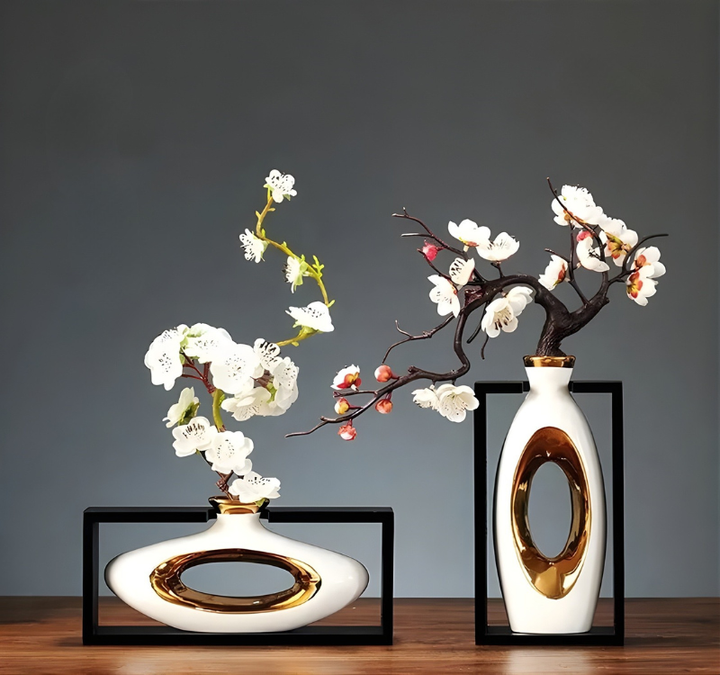 Keramikvase „Elegance Frame“