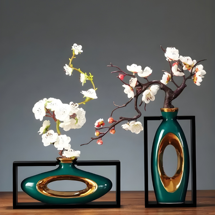 Keramikvase „Elegance Frame“