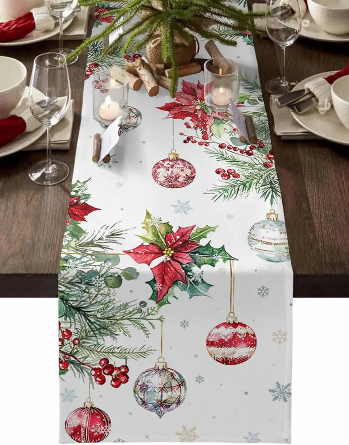 Weihnachtlicher Tischläufer „Winter Charm“