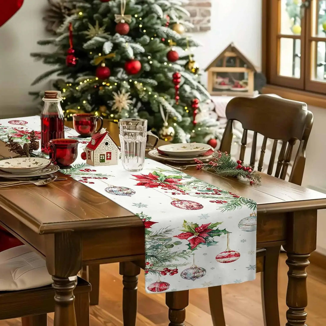 Weihnachtlicher Tischläufer „Winter Charm“